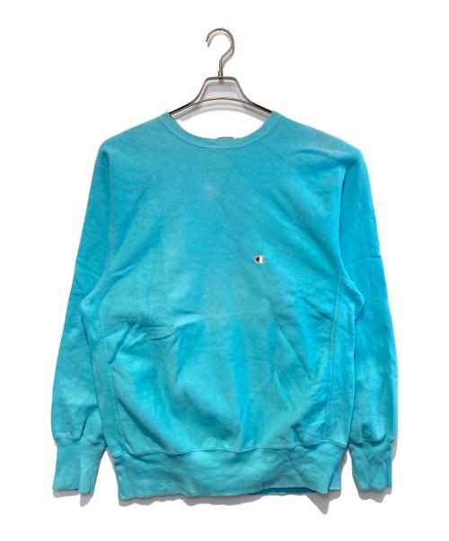 Champion REVERSE WEAVE（チャンピオン リバース ウィーブ）Champion REVERSE WEAVE (チャンピオン リバース ウィーブ) ［古着］クルーネックスウェット ブルー サイズ:XLの古着・服飾アイテム