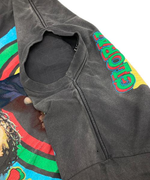 SAINT MICHAEL（セントマイケル）SAINT MICHAEL (セントマイケル) TEE ON EARTH BLACK グレー サイズ:Lの古着・服飾アイテム