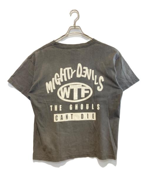 SAINT MICHAEL（セントマイケル）SAINT MICHAEL (セントマイケル) MIGHTY DEVILS SS TEE グレー サイズ:Lの古着・服飾アイテム
