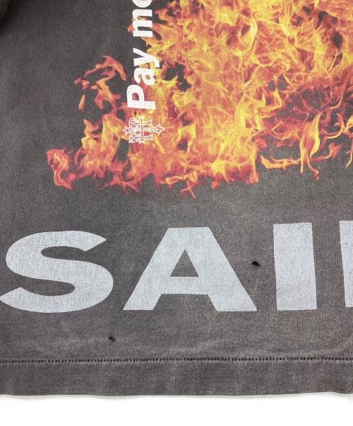 SAINT MICHAEL（セントマイケル）SAINT MICHAEL (セントマイケル) PTP LS TEE/SR TO SS グレー サイズ:XLの古着・服飾アイテム