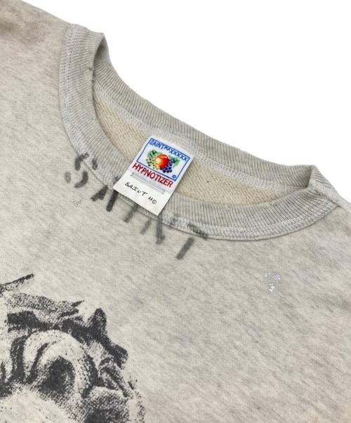 SAINT MICHAEL（セントマイケル）SAINT MICHAEL (セントマイケル) ARIES (アリーズ) ARS CREW SWEAT/MR ベージュ サイズ:XLの古着・服飾アイテム