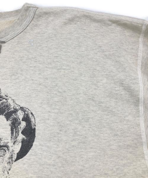 SAINT MICHAEL（セントマイケル）SAINT MICHAEL (セントマイケル) ARIES (アリーズ) ARS CREW SWEAT/MR ベージュ サイズ:XLの古着・服飾アイテム