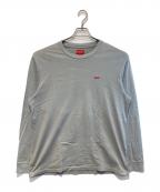 SUPREMEシュプリーム）の古着「Small Box L/S Tee」｜グレー