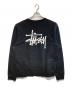 stussy (ステューシー) LOGO CREW SWEAT ブラック サイズ:XL：7000円