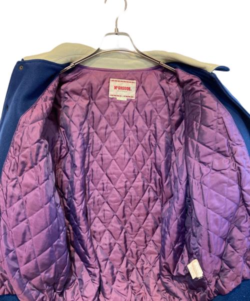 McGREGOR（マックレガー）McGREGOR (マクレガー) ［古着］スタジャン ネイビー サイズ:Lの古着・服飾アイテム