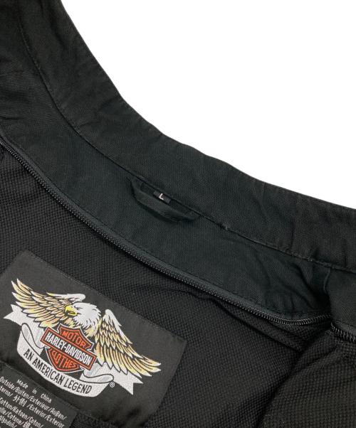 HARLEY-DAVIDSON（ハーレーダビッドソン）HARLEY-DAVIDSON (ハーレーダビッドソン) ［古着］ダックモーターサイクルジャケット ブラック サイズ:Ｌの古着・服飾アイテム