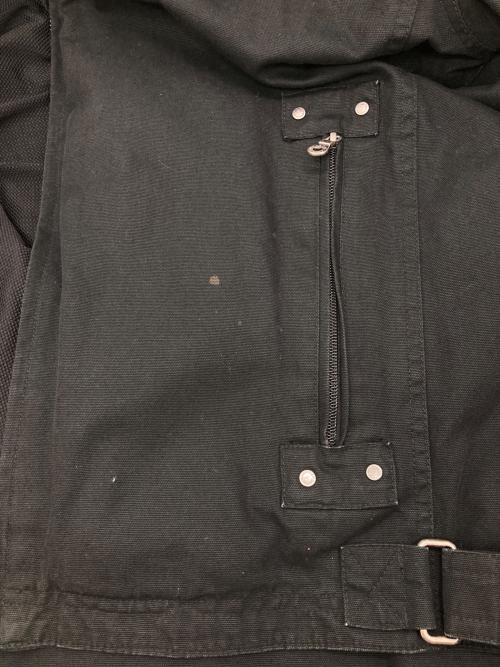 HARLEY-DAVIDSON（ハーレーダビッドソン）HARLEY-DAVIDSON (ハーレーダビッドソン) ［古着］ダックモーターサイクルジャケット ブラック サイズ:Ｌの古着・服飾アイテム