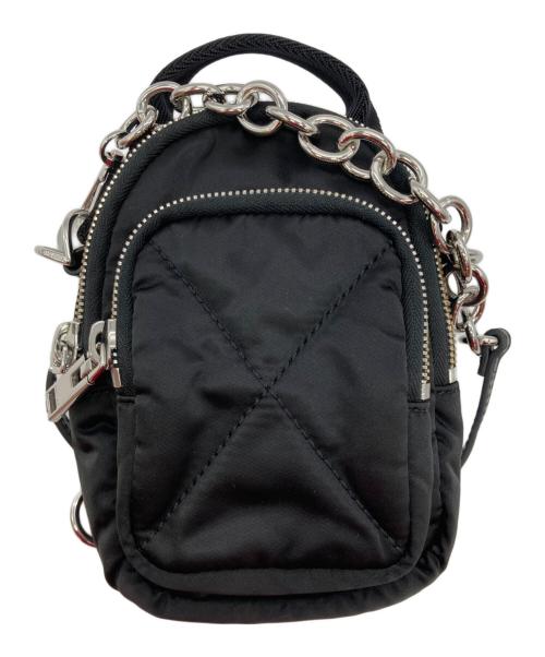 DIESEL（ディーゼル）DIESEL (ディーゼル) キルティングショルダーバッグ ブラックの古着・服飾アイテム