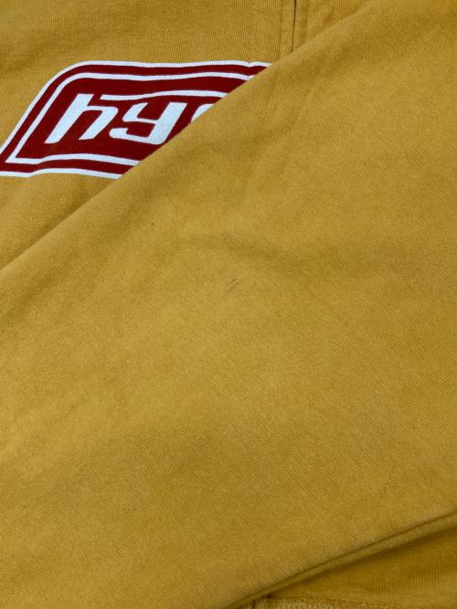 Hysteric Glamour（ヒステリックグラマー）Hysteric Glamour (ヒステリックグラマー) HG BOX LOGOS パーカー イエロー サイズ:Lの古着・服飾アイテム