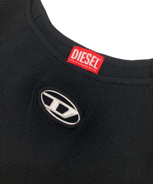 DIESEL（ディーゼル）DIESEL (ディーゼル) M-VERA Off-the-shoulder dress ブラック サイズ:XSの古着・服飾アイテム