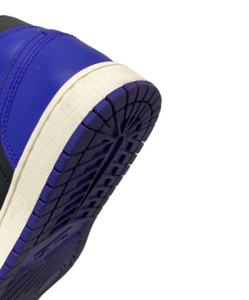 NIKE（ナイキ）NIKE (ナイキ) WMNS AIR JORDAN 1 MID パープル×ブラック サイズ:US6.5の古着・服飾アイテム