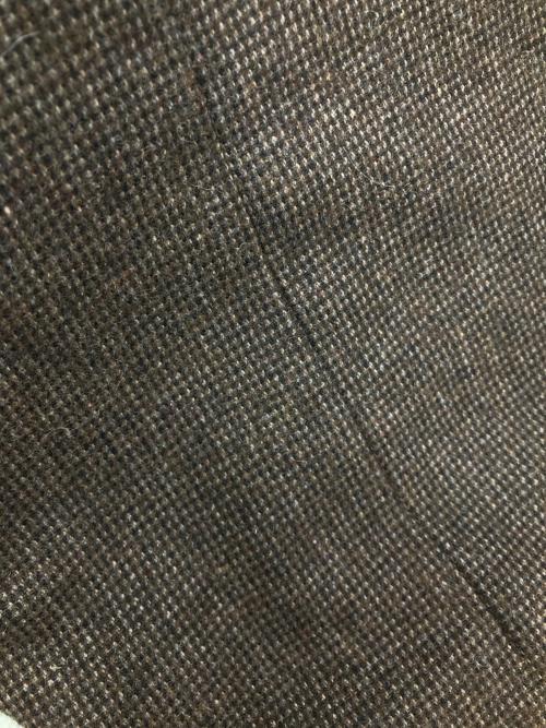 Tina Jojun（ティーナ ジョジュン）Tina Jojun (ティーナ ジョジュン) ウールミックス チェックジャケット ブラウン サイズ:Mの古着・服飾アイテム