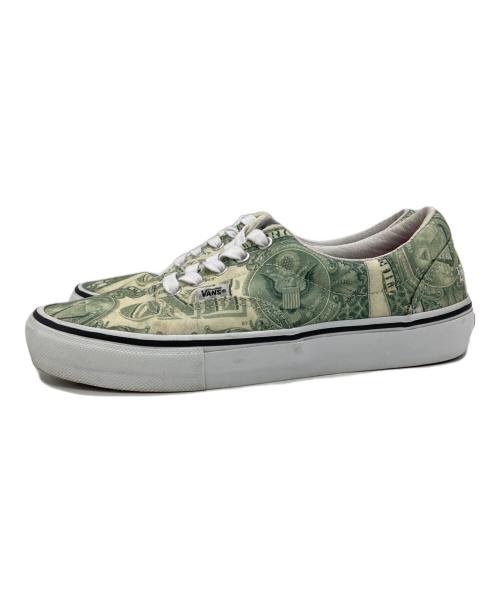VANS（ヴァンズ）VANS (バンズ) SUPREME (シュプリーム) SKATE ERA DOLLAR BILL グリーン サイズ:UK8.0の古着・服飾アイテム