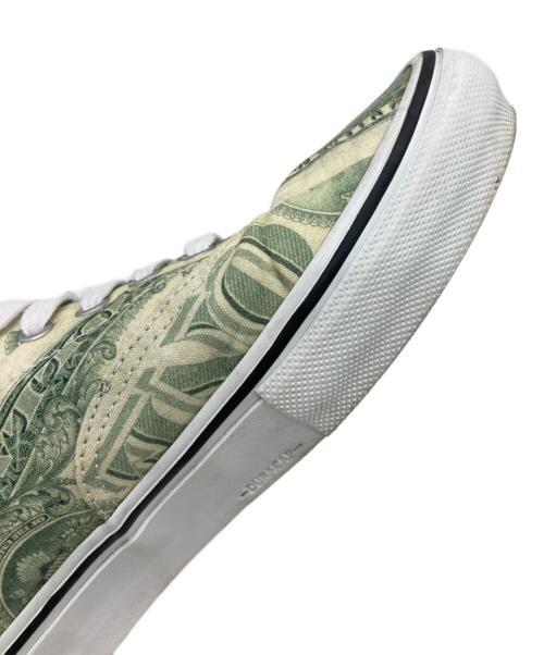 VANS（ヴァンズ）VANS (バンズ) SUPREME (シュプリーム) SKATE ERA DOLLAR BILL グリーン サイズ:UK8.0の古着・服飾アイテム