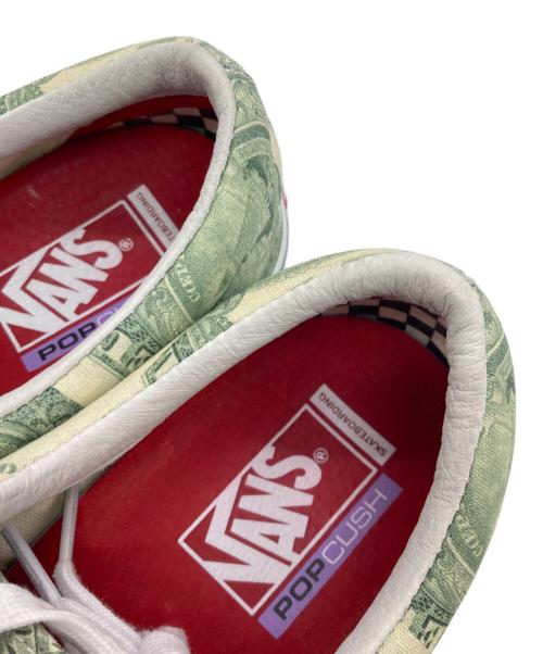 VANS（ヴァンズ）VANS (バンズ) SUPREME (シュプリーム) SKATE ERA DOLLAR BILL グリーン サイズ:UK8.0の古着・服飾アイテム