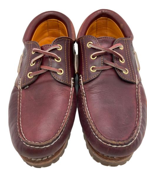 Timberland（ティンバーランド）Timberland (ティンバーランド) 3Eye Classic Lug バーガンディー サイズ:UK8.5の古着・服飾アイテム
