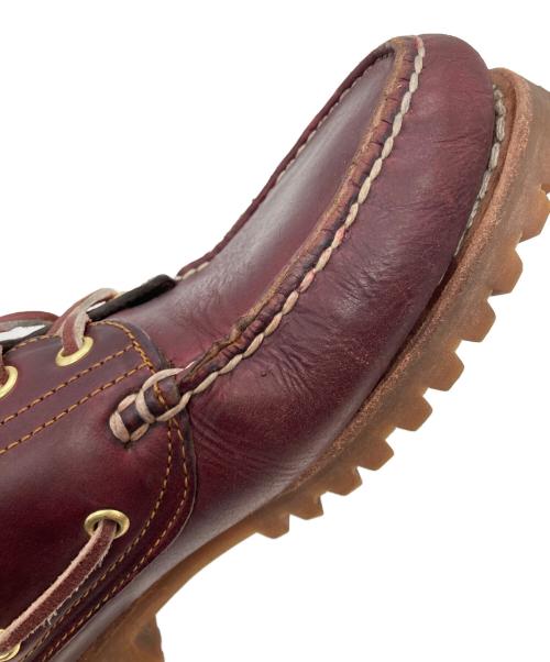 Timberland（ティンバーランド）Timberland (ティンバーランド) 3Eye Classic Lug バーガンディー サイズ:UK8.5の古着・服飾アイテム