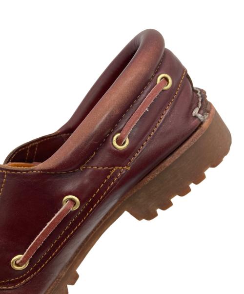 Timberland（ティンバーランド）Timberland (ティンバーランド) 3Eye Classic Lug バーガンディー サイズ:UK8.5の古着・服飾アイテム
