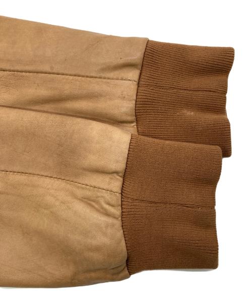 AERONAUTICA MILLITARE（アエロナウティカミリターレ）AERONAUTICA MILLITARE (アエロナウティカミリターレ) ［古着］A-2フライトジャケット ベージュ サイズ:50の古着・服飾アイテム