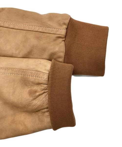 AERONAUTICA MILLITARE（アエロナウティカミリターレ）AERONAUTICA MILLITARE (アエロナウティカミリターレ) ［古着］A-2フライトジャケット ベージュ サイズ:50の古着・服飾アイテム