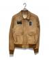 AERONAUTICA MILLITARE（アエロナウティカミリターレ）の古着「［古着］A-2フライトジャケット」｜ベージュ