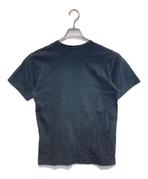 PLAY COMME des GARCONS（プレイコムデギャルソン）PLAY COMME des GARCONS (プレイコムデギャルソン) Printed Heart T-Shirt With Red Emblem Black ブラック サイズ:Mの古着・服飾アイテム