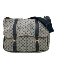 LOUIS VUITTON（ルイ ヴィトン）の古着「サックマンショルダーバッグ」｜ネイビー