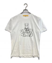 UNION×KAWS（ユニオン×カウズ）の古着「プリントカットソー」｜ホワイト