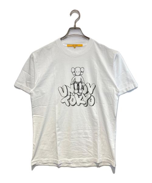 UNION（ユニオン）UNION (ユニオン) KAWS (カウズ) プリントカットソー ホワイト サイズ:2の古着・服飾アイテム