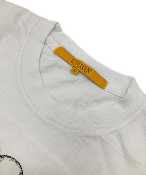 UNION（ユニオン）UNION (ユニオン) KAWS (カウズ) プリントカットソー ホワイト サイズ:2の古着・服飾アイテム