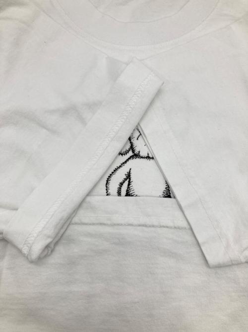UNION（ユニオン）UNION (ユニオン) KAWS (カウズ) プリントカットソー ホワイト サイズ:2の古着・服飾アイテム
