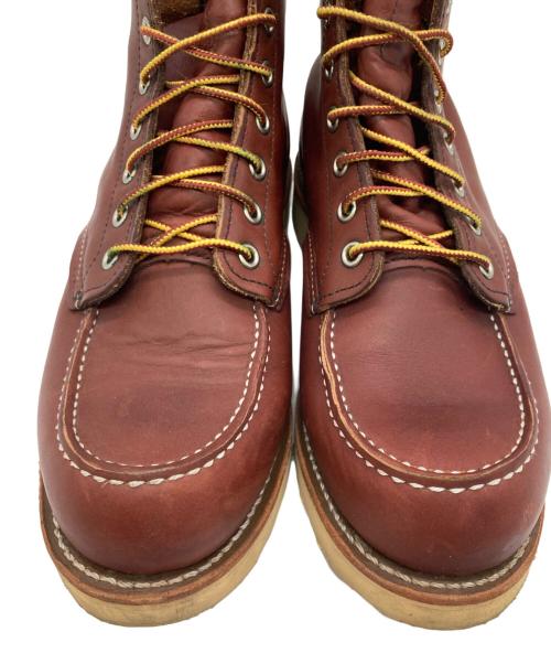 RED WING（レッドウィング）RED WING (レッドウィング) Heritage 6inch MOC Toe ブラウン サイズ:9の古着・服飾アイテム
