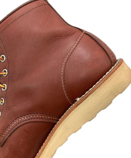 RED WING（レッドウィング）RED WING (レッドウィング) Heritage 6inch MOC Toe ブラウン サイズ:9の古着・服飾アイテム