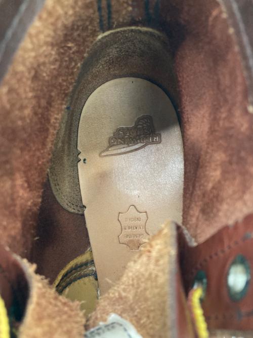 RED WING（レッドウィング）RED WING (レッドウィング) Heritage 6inch MOC Toe ブラウン サイズ:9の古着・服飾アイテム