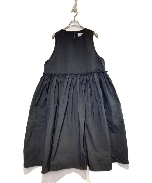 foufou（フーフー ザドレス）foufou (フーフー ザドレス) nylon frill dress ブラック サイズ:1の古着・服飾アイテム