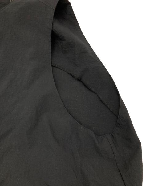 foufou（フーフー ザドレス）foufou (フーフー ザドレス) nylon frill dress ブラック サイズ:1の古着・服飾アイテム