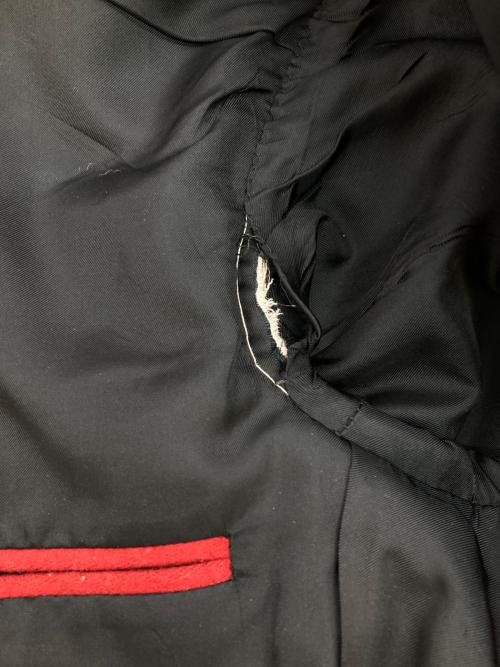 GUCCI（グッチ）GUCCI (グッチ) 金釦ウール2Bテーラードジャケット レッド サイズ:44の古着・服飾アイテム