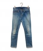 Saint Laurent Parisサンローランパリ）の古着「デニムパンツ」｜インディゴ