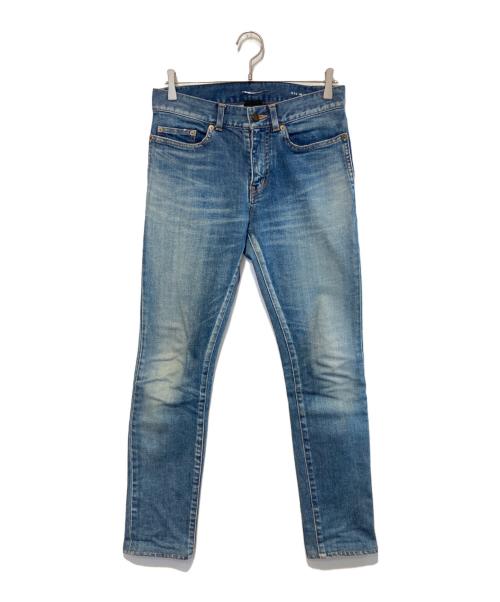 Saint Laurent Paris（サンローランパリ）Saint Laurent Paris (サンローランパリ) デニムパンツ インディゴ サイズ:27の古着・服飾アイテム
