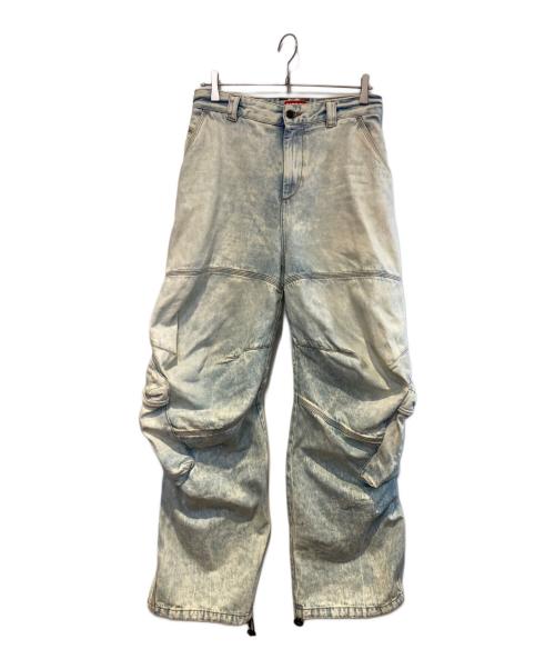 DIESEL（ディーゼル）DIESEL (ディーゼル) バギーカーゴデニムパンツ インディゴ サイズ:W26の古着・服飾アイテム