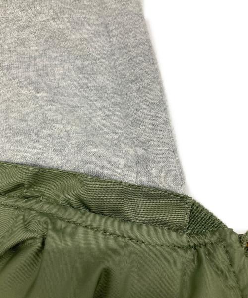 ALPHA（アルファ）ALPHA (アルファ) MA-1フライトジャケット オリーブ サイズ:Mの古着・服飾アイテム