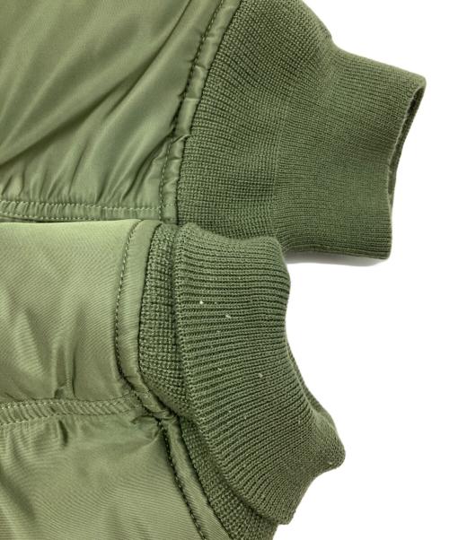 ALPHA（アルファ）ALPHA (アルファ) MA-1フライトジャケット オリーブ サイズ:Mの古着・服飾アイテム