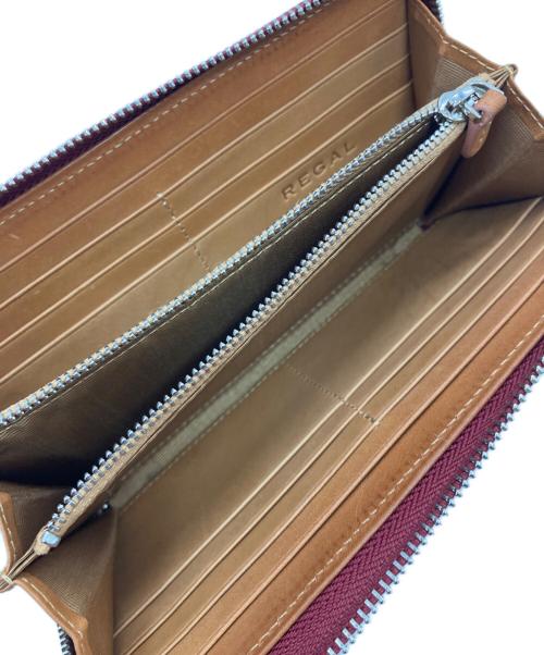 REGAL（リーガル）REGAL (リーガル) ラウンドジップウォレット バーガンディの古着・服飾アイテム