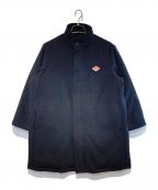 DANTONダントン）の古着「Stand Collar Wool Down Coat」｜ネイビー