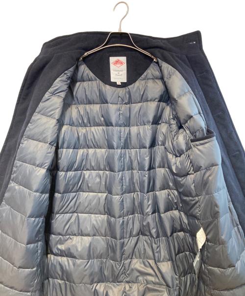 DANTON（ダントン）DANTON (ダントン) Stand Collar Wool Down Coat ネイビー サイズ:36の古着・服飾アイテム