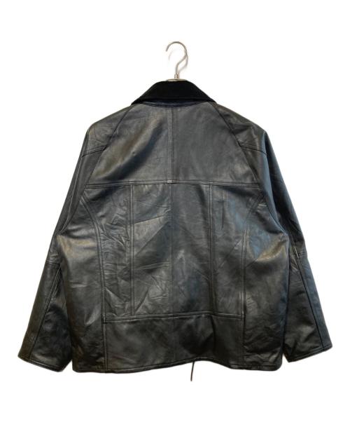 YOU SED（ユーズド）YOU SED (ユーズド) LEATHER DRIVERS JKT ブラック サイズ:1の古着・服飾アイテム