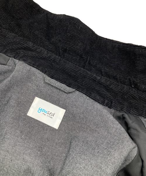 YOU SED（ユーズド）YOU SED (ユーズド) LEATHER DRIVERS JKT ブラック サイズ:1の古着・服飾アイテム