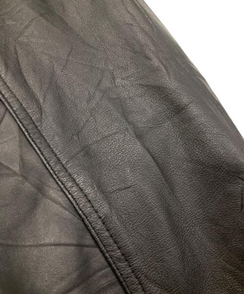 YOU SED（ユーズド）YOU SED (ユーズド) LEATHER DRIVERS JKT ブラック サイズ:1の古着・服飾アイテム