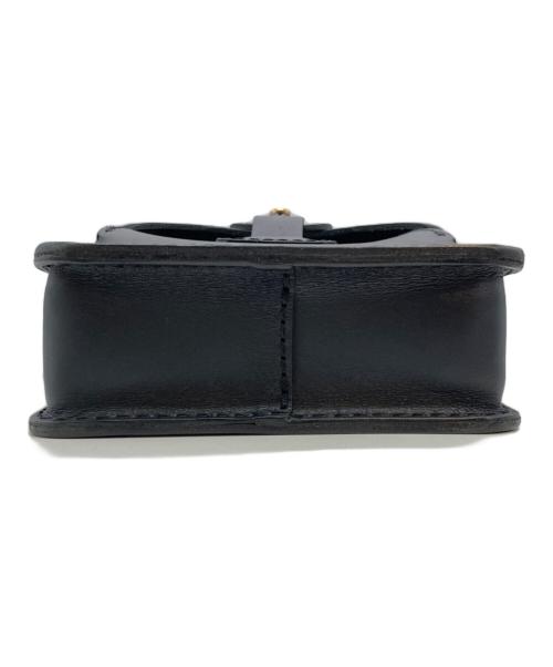 Herz（ヘルツ）Herz (ヘルツ) お散歩ショルダーバッグM ブラックの古着・服飾アイテム