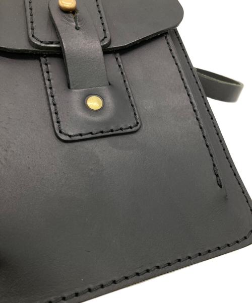 Herz（ヘルツ）Herz (ヘルツ) お散歩ショルダーバッグM ブラックの古着・服飾アイテム